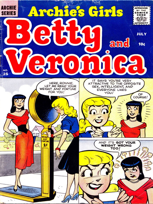Cover image for Archie's Girls: Betty & Veronica (1950), Issue 25
